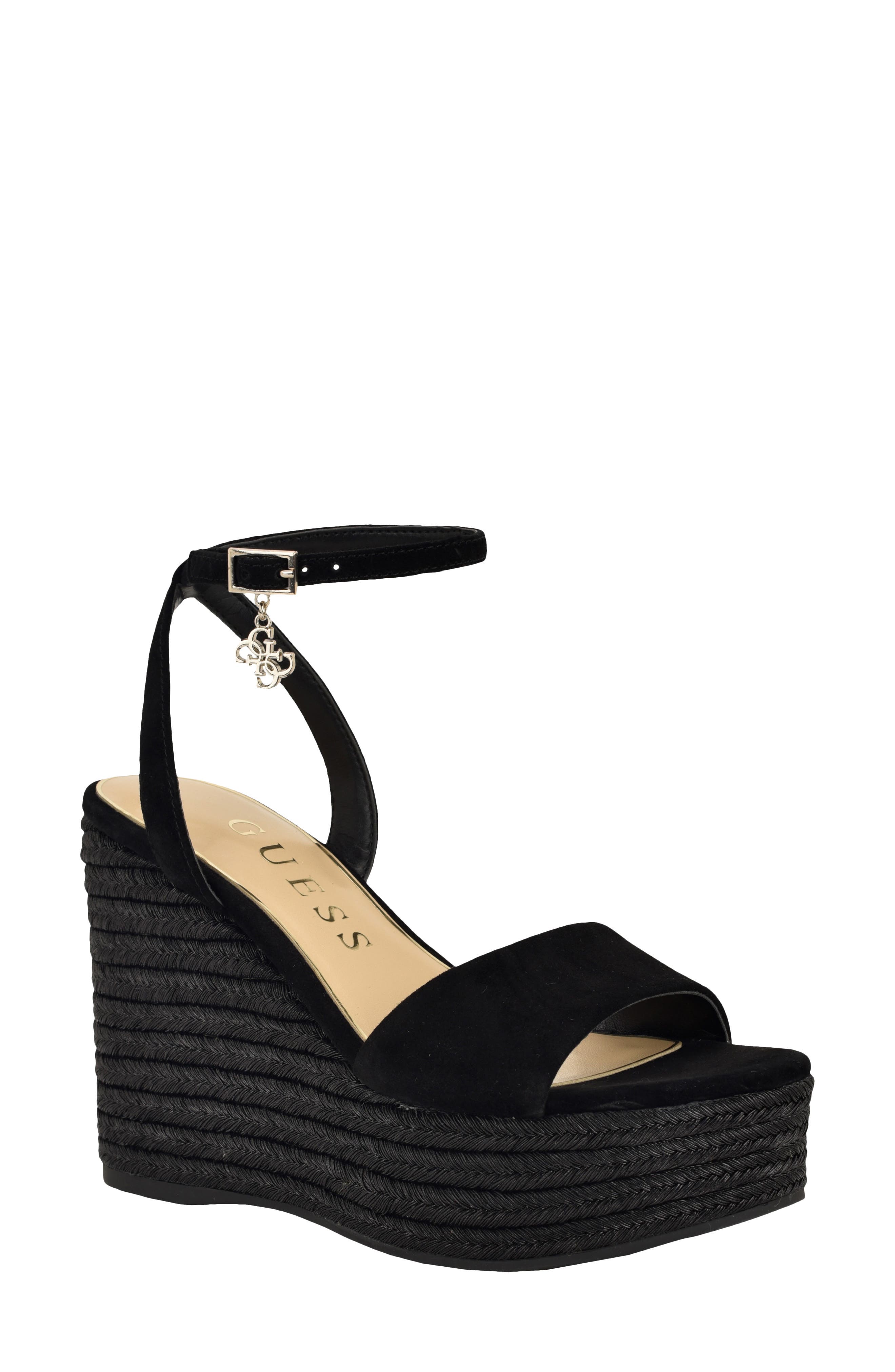 GUESS Gweverly Platform Wedge Sandal, Main, color, 