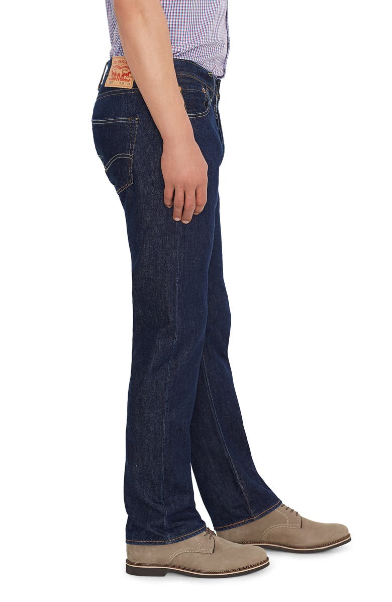 Levi's<sup>®</sup> Premium 501<sup>®</sup> Original Straight Leg Jeans, Alternate, color, One Wash
