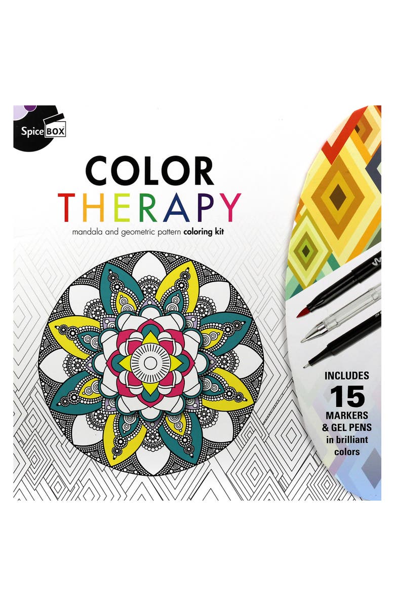 Sketch Plus Color Therapy Kit, Alternate, color,