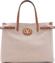 Valentino Garavani Medium Antibes Canvas Tote