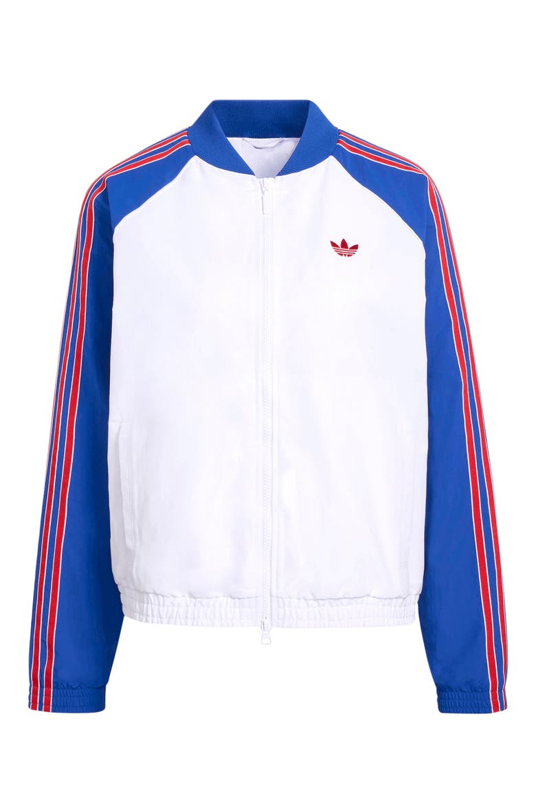 SST Track Jacket, Alternate, color, WHITE/COLLEGIATE ROYAL