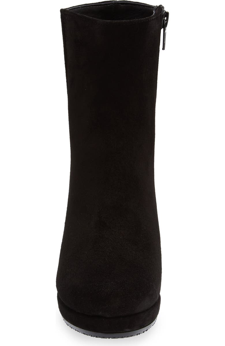 Cordani Nickie Platform Bootie, Alternate, color, Black Suede