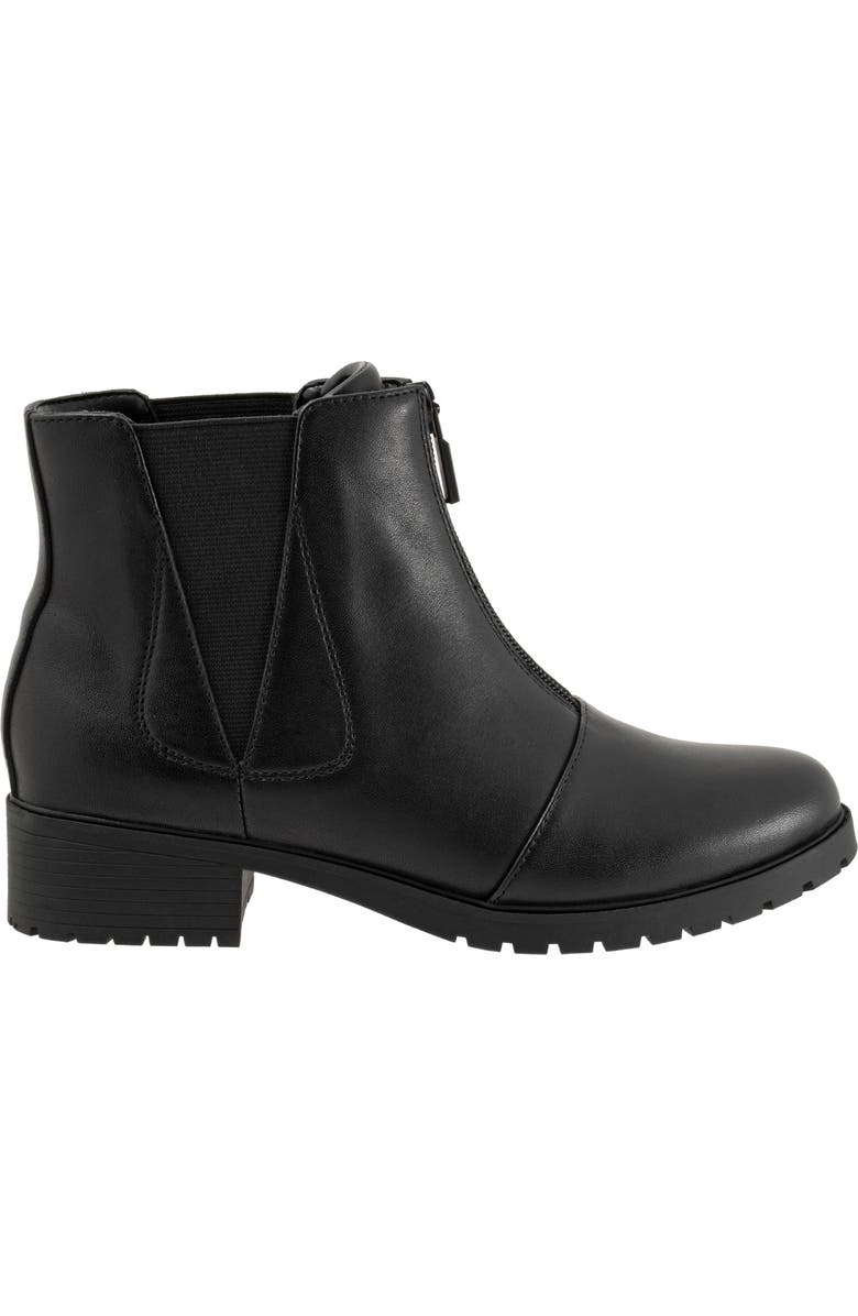 SoftWalk<sup>®</sup> Marni Cap Toe Bootie, Alternate, color, Black