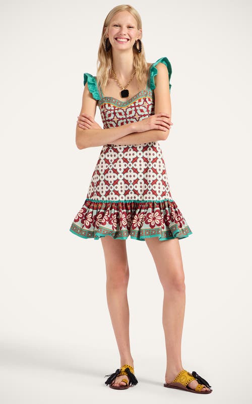 La Doublej Mini Gingerbread Dress Pagoda Placée Rust In Brown