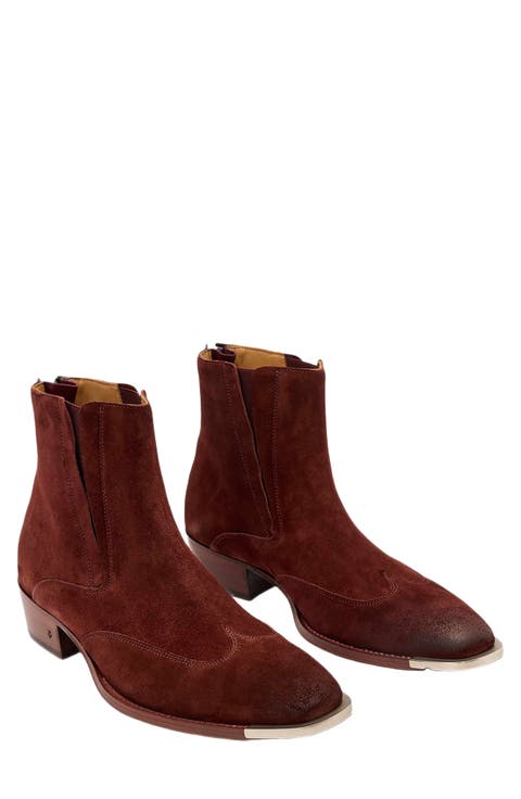 Windsor Wingtip Leather Boot