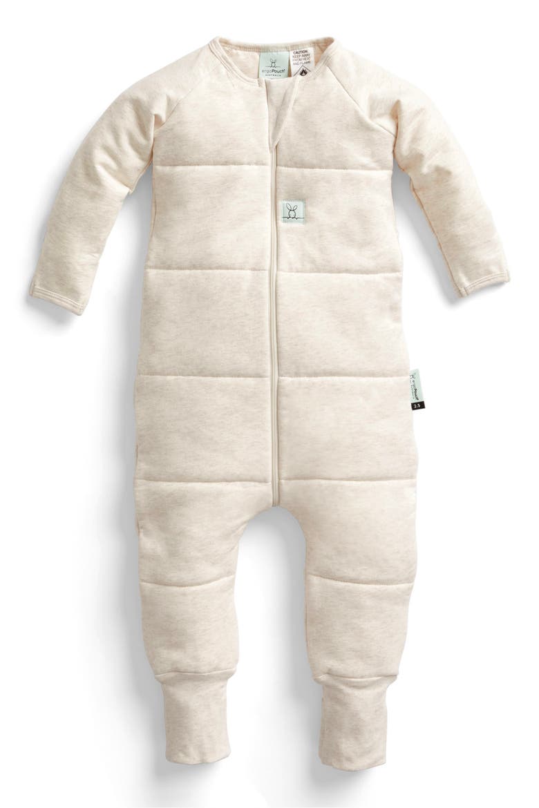 2.5 TOG TOG One-Piece Sleep Suit, Main, color, OATMEAL MARLE