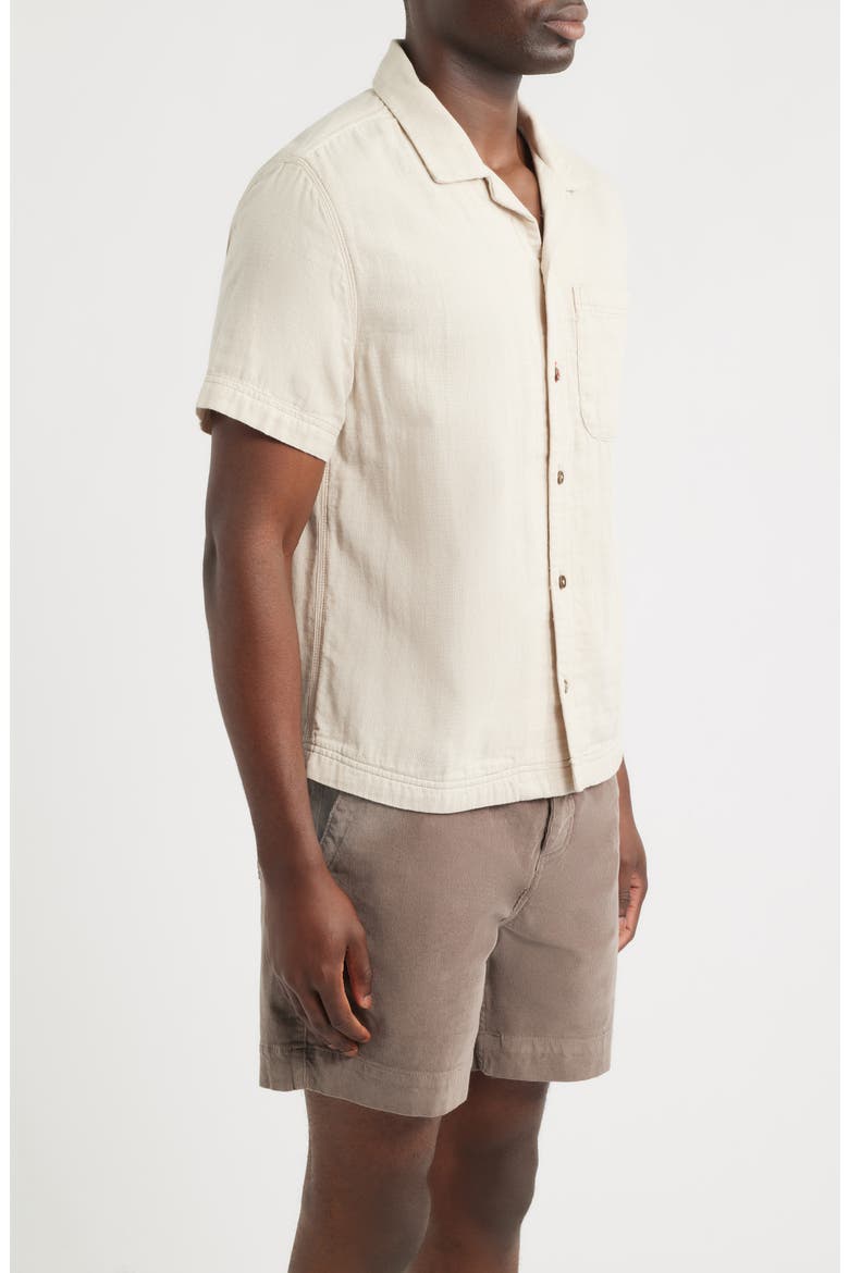 The Cliffs Summer Cloth Camp Shirt, Alternate, color, BADLANDS STRIPE