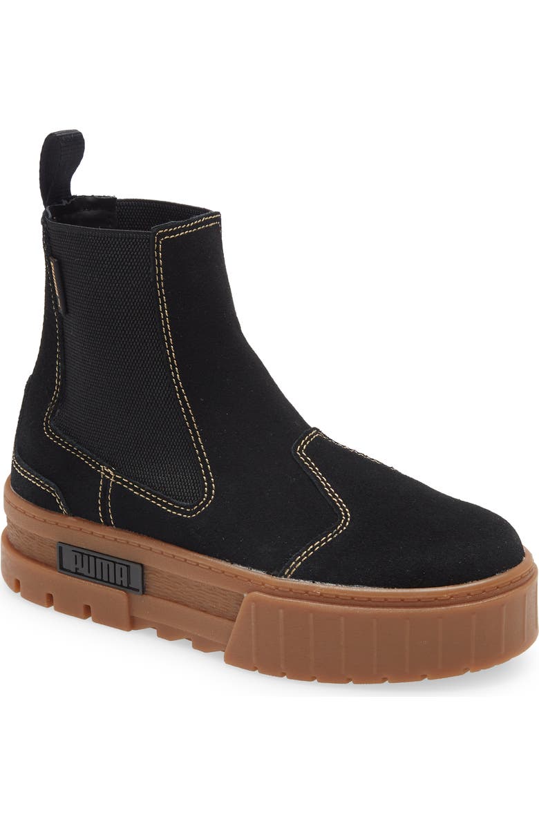 PUMA Mayze Infuse Platform Chelsea Boot, Main, color,