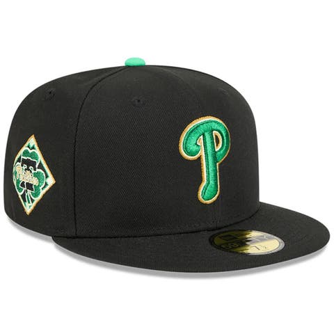 Men's New Era  Black Philadelphia Phillies 2026 St. Patrick's Day 59FIFTY Fitted Hat