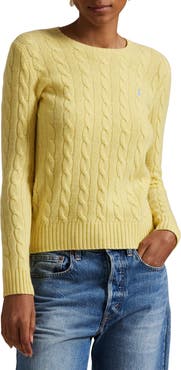 Polo Ralph Lauren Cable Stitch Wool & Cashmere Sweater