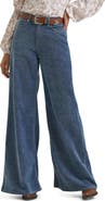 Wrangler Western High Waist Wide Leg Jeans