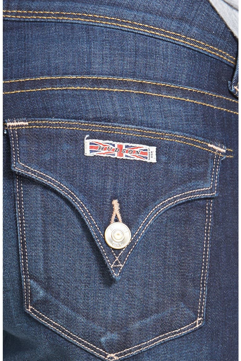 'Croxley' Cuff Denim Shorts, Alternate, color, STELLA