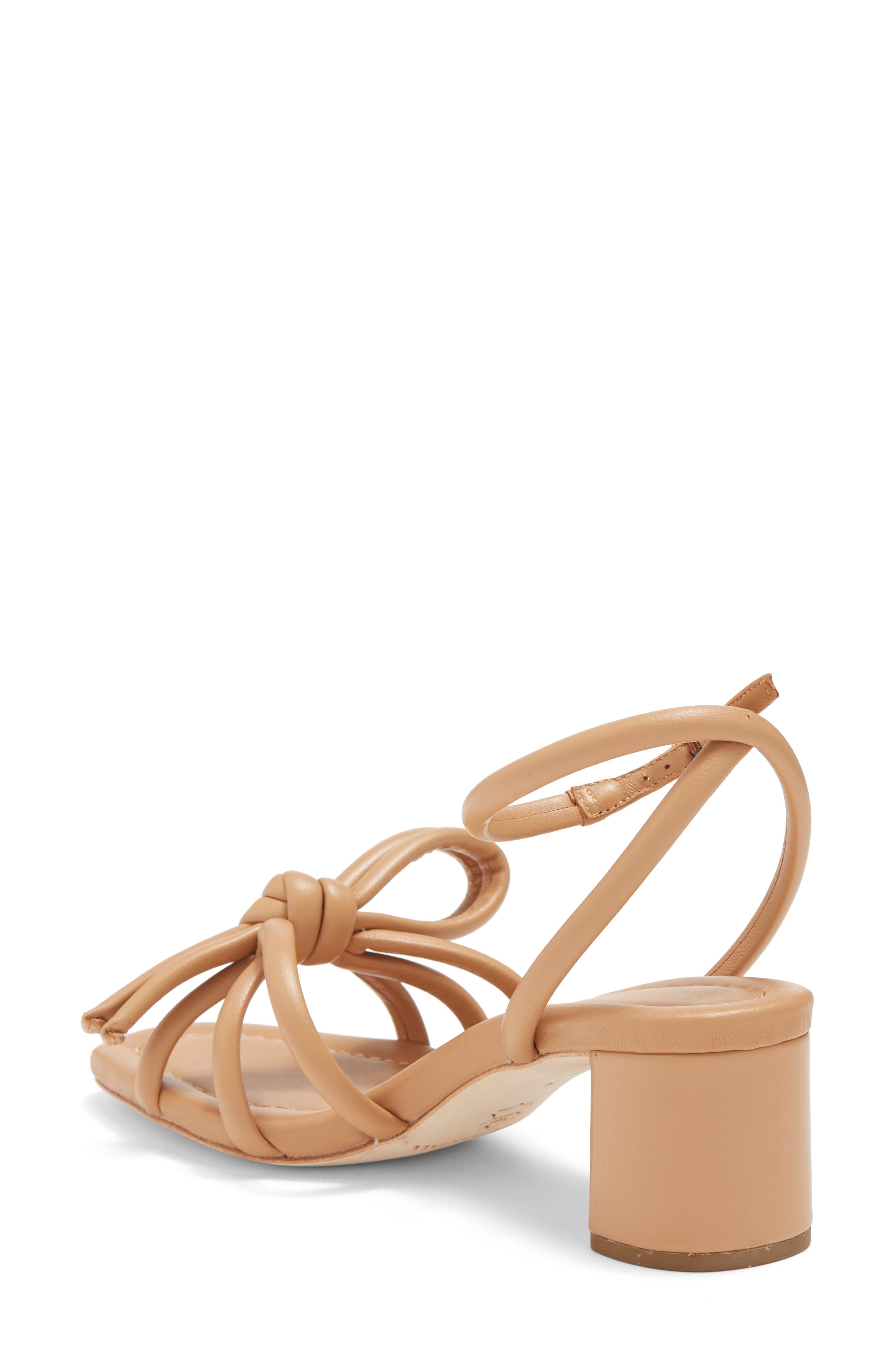 Loeffler Randall Mikel Bow Sandal, Alternate, color, Dune