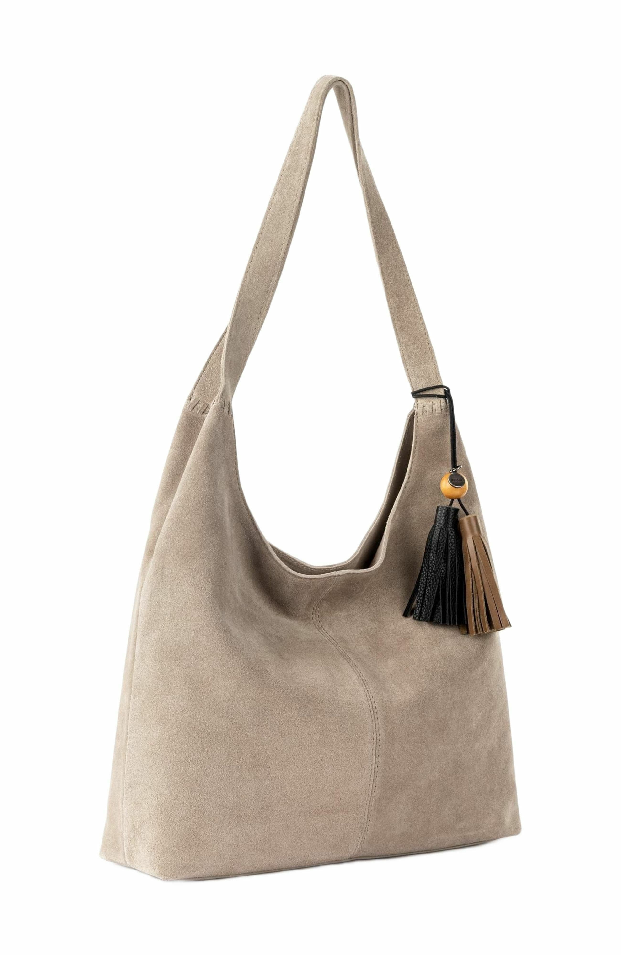 Huntley Hobo Bag, Alternate, color, Sand Suede