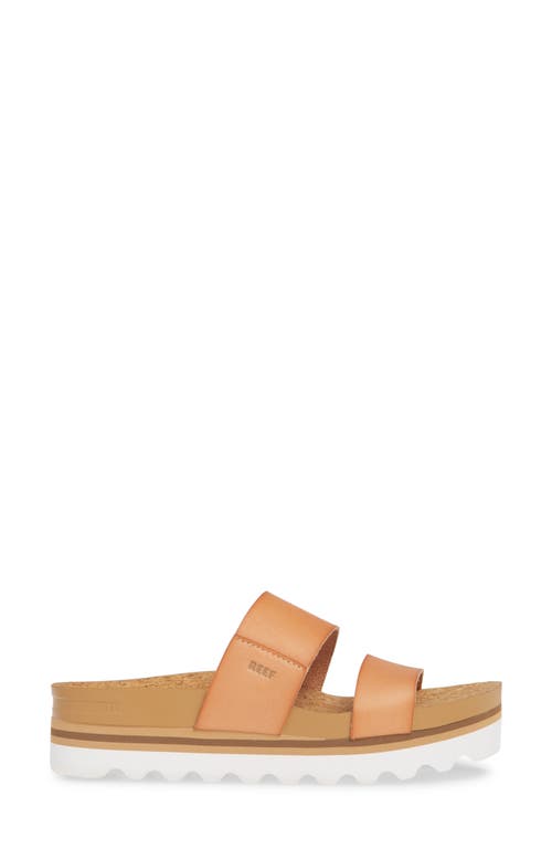 Reef Cushion Vista Hi Slide Sandal In Chocolate Wicker