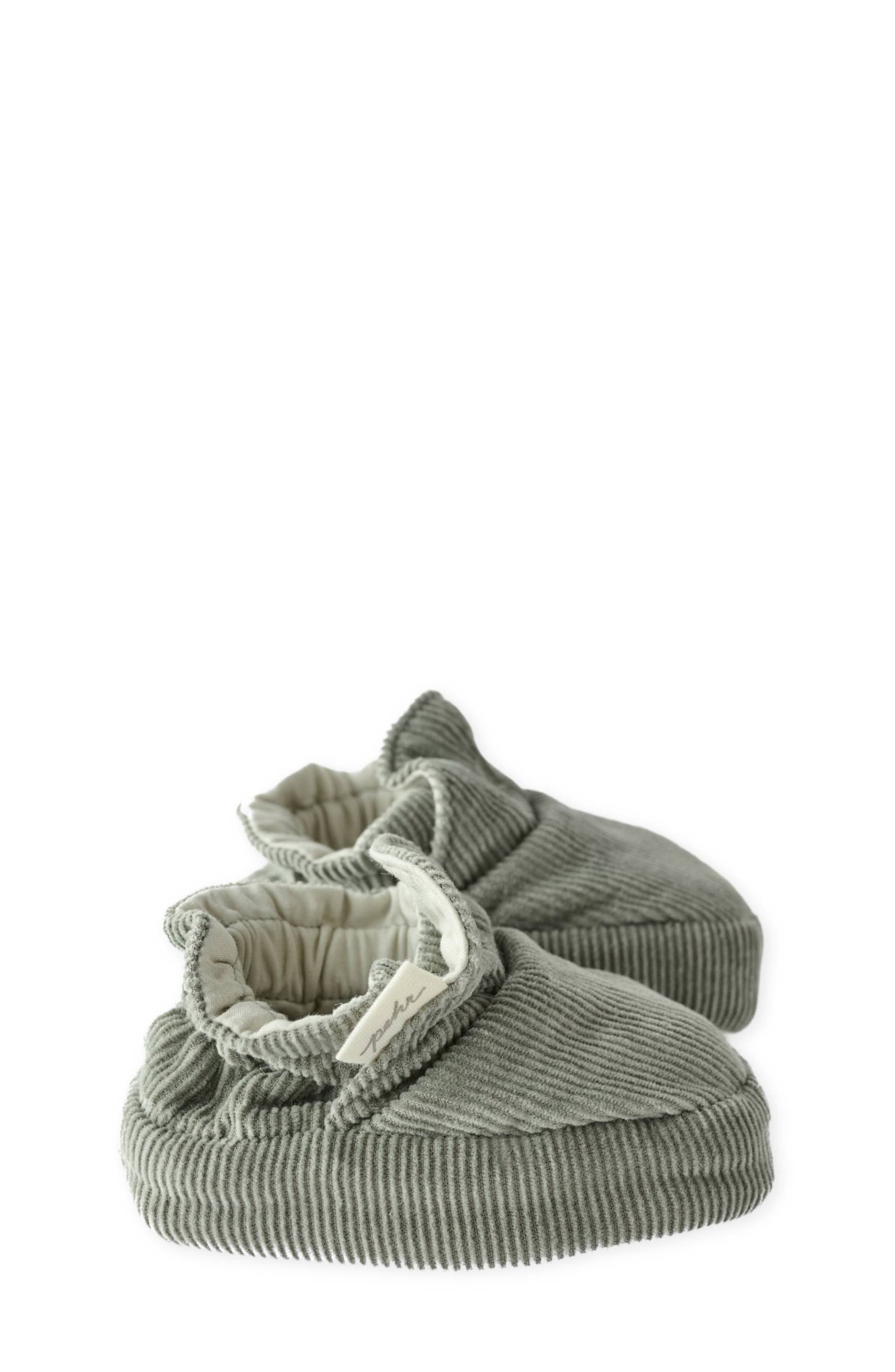 Organic Cotton Corduroy Bootie, Alternate, color, SAGE