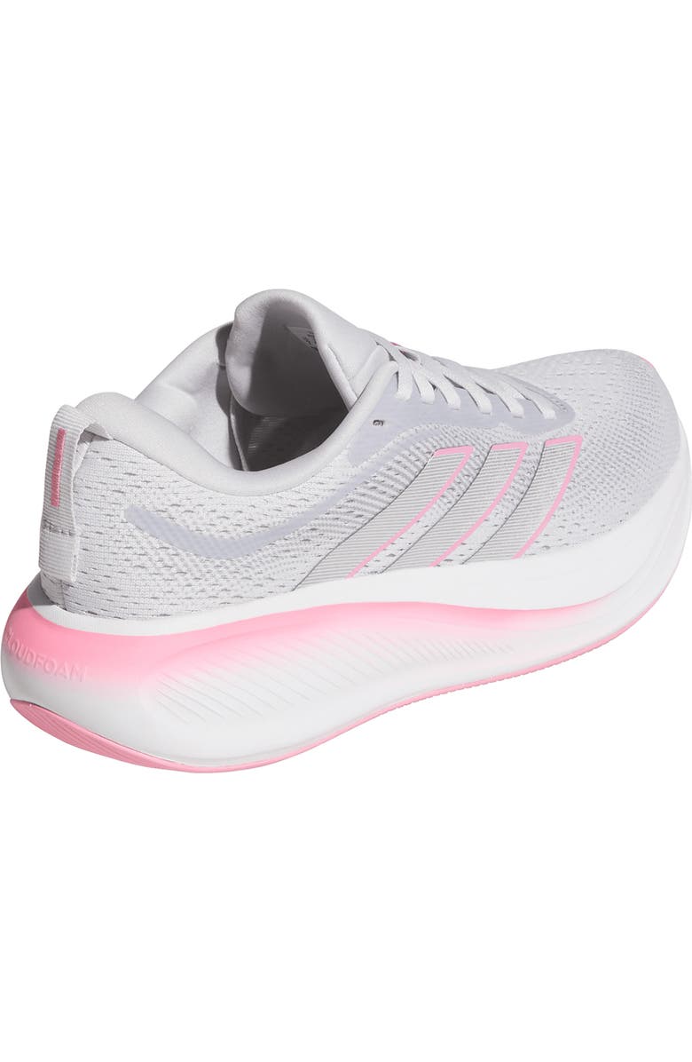 adidas Response Pace Running Shoe, Alternate, color, Dash Grey/ Silver/ Pink
