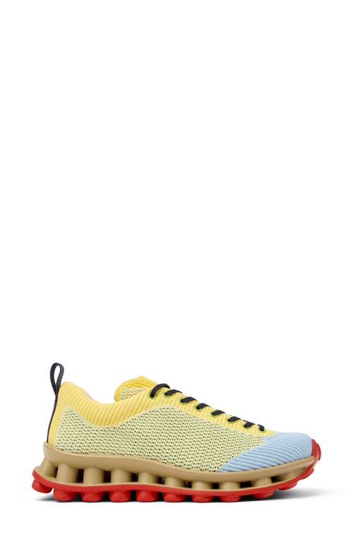 Camper By Sunnei Sneaker In Yellow Multi
