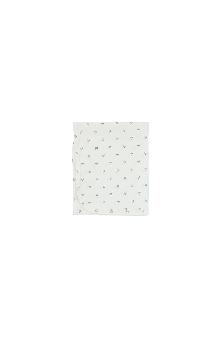 NoggiWear Printed Heart Blanket, Main, color,