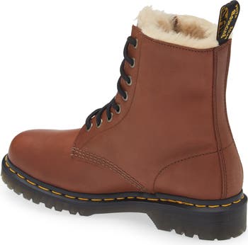 1460 Serena Faux Fur Lined Leather Boot