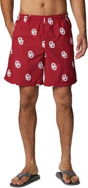 Columbia Men's Columbia Crimson Oklahoma Sooners Backcast III Printed Short