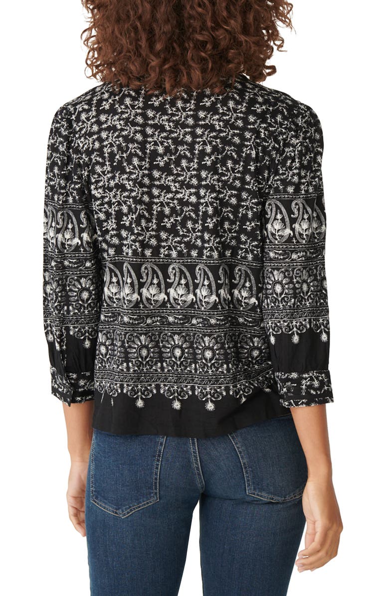 Lucky Brand Knit Peasant Top, Alternate, color, 