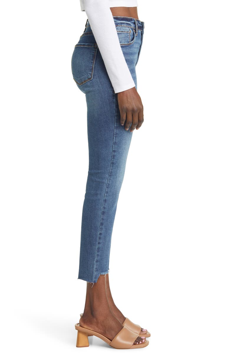STS Blue Erin High Waist Chew Hem Slim Jeans, Alternate, color, Ainsworth