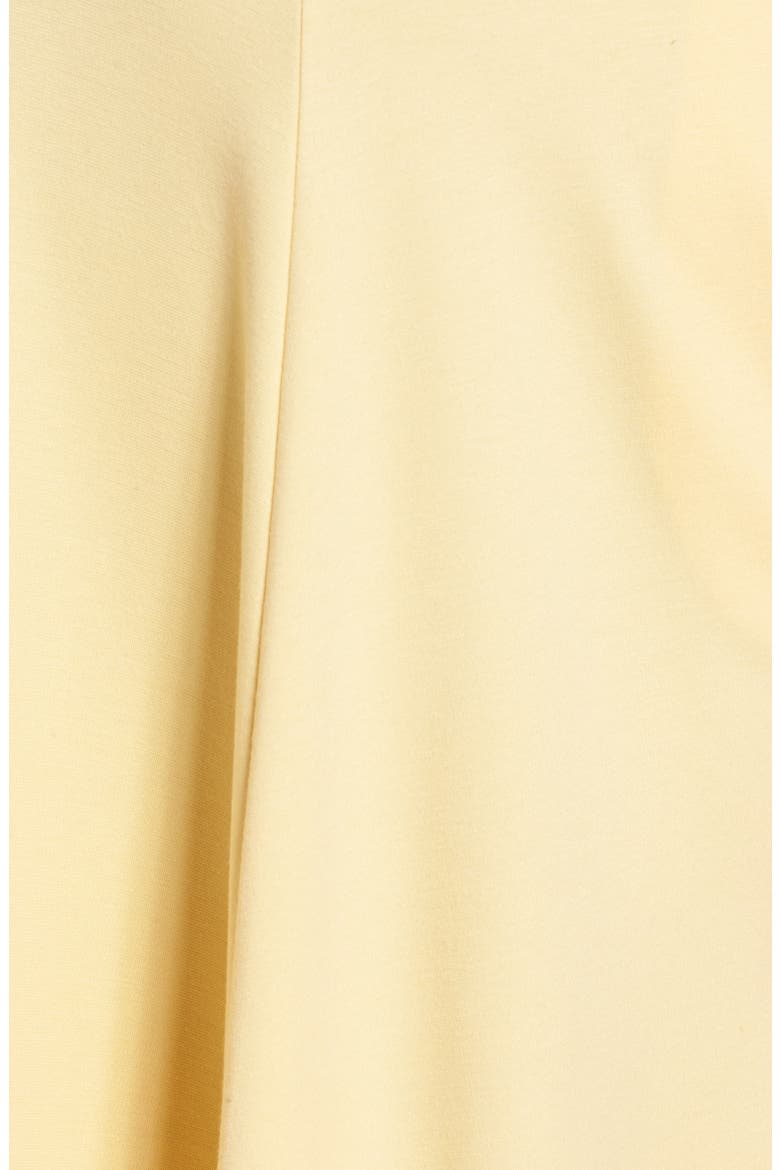 Cold Shoulder Midi Dress, Alternate, color, YELLOW CLOUD