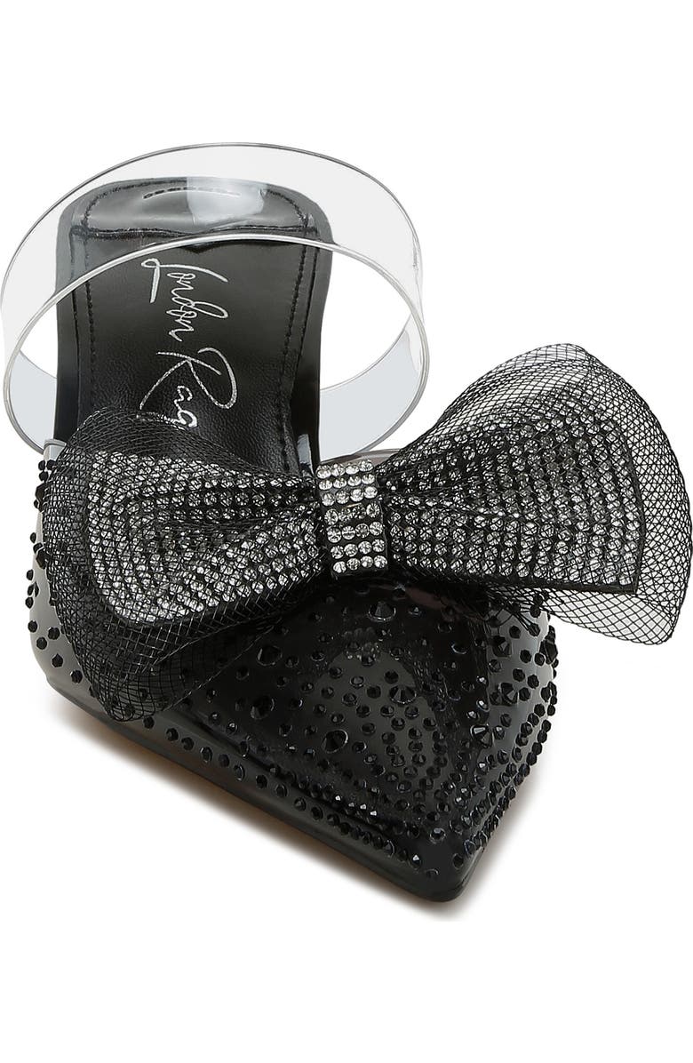 LONDON RAG Freja Rhinestone Kitten Heel Mule, Alternate, color,