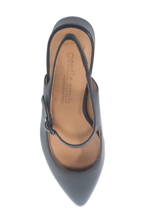 Gentle Souls Gladys Slingback Pump In Black