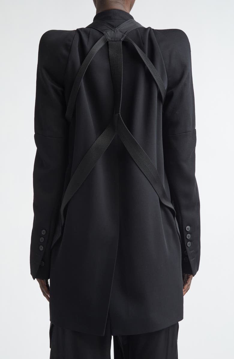 Rick Owens Temple Bauhaus Vest, Alternate, color, Black
