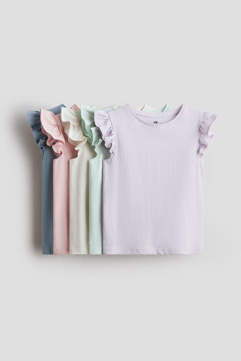 5-pack Flutter-sleeved Tops