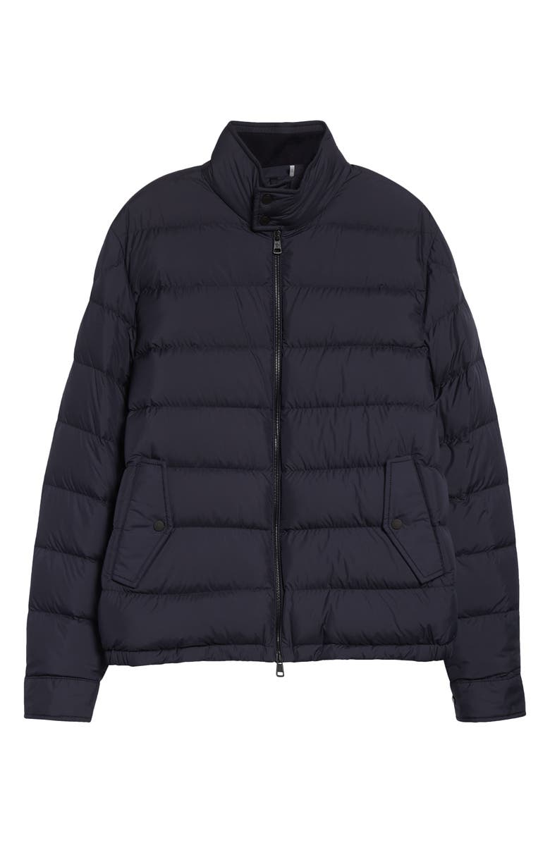 Moncler Phrier Down Jacket, Alternate, color, Navy