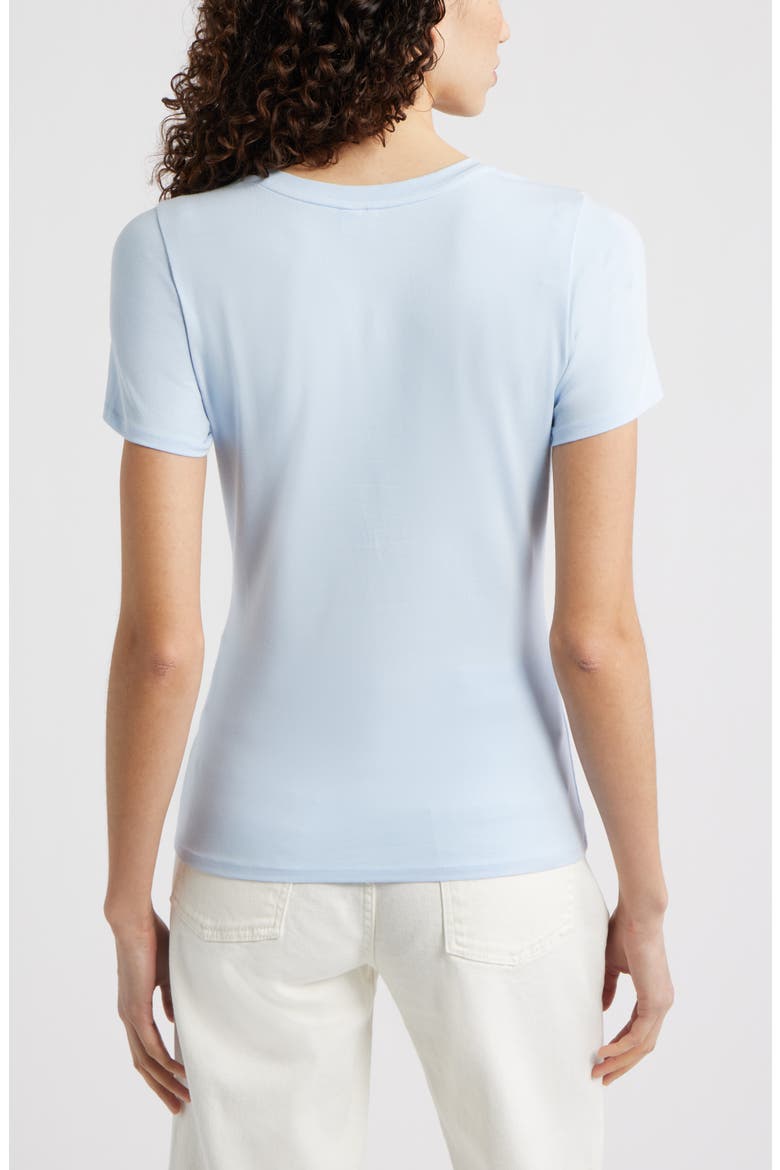 Pima Cotton Blend Crewneck T-Shirt, Alternate, color, BLUE FLOATY