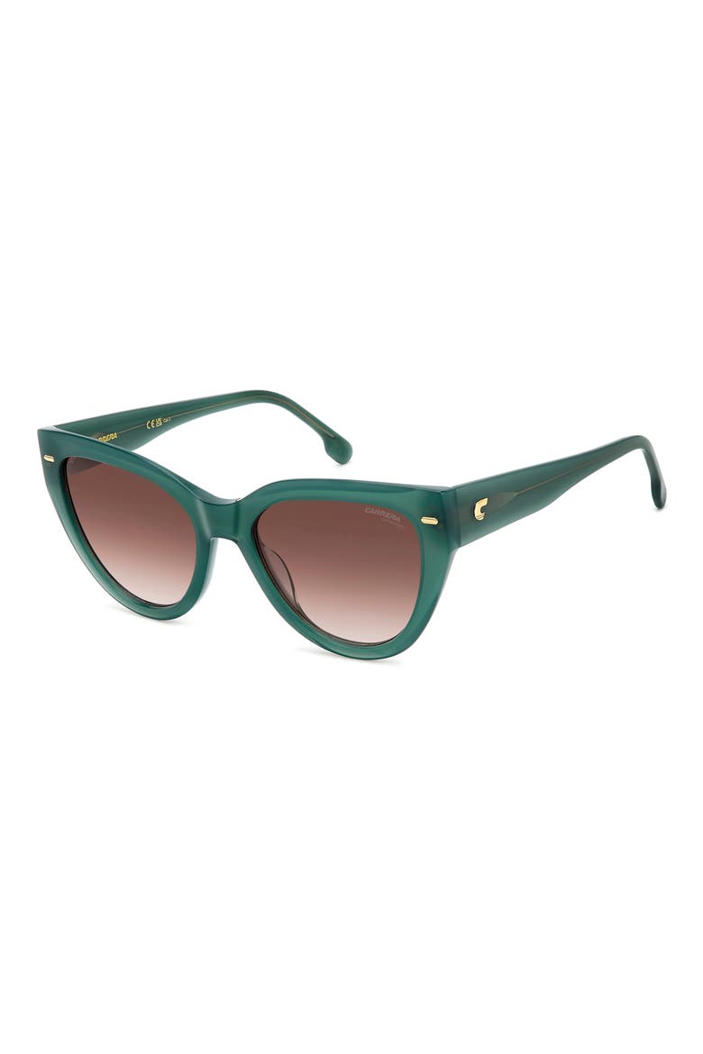 55mm Gradient Cat Eye Sunglasses, Alternate, color, 01ED-HA