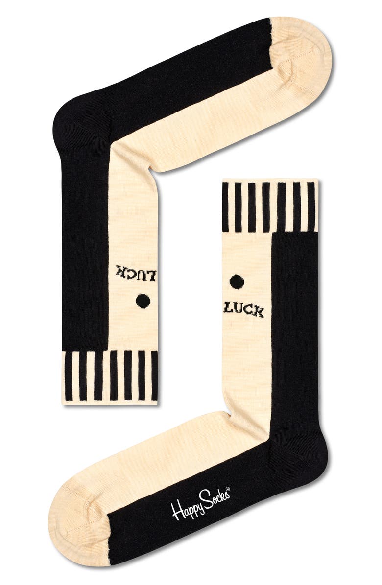 Happy Socks Assorted 2-Pack Feeling Lucky Socks Gift Box, Main, color, 