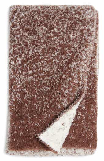 Reversible Eyelash Throw Blanket