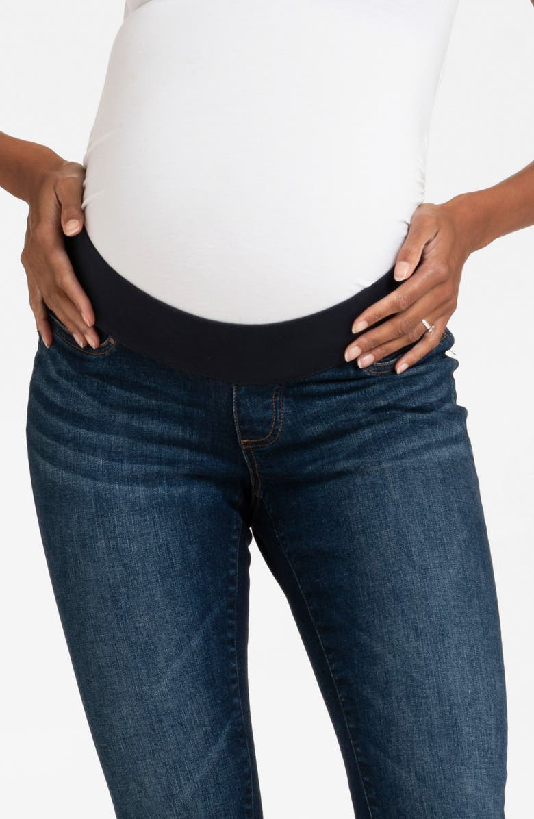 Seraphine Under the Bump Maternity Skinny Jeans, Alternate, color, 