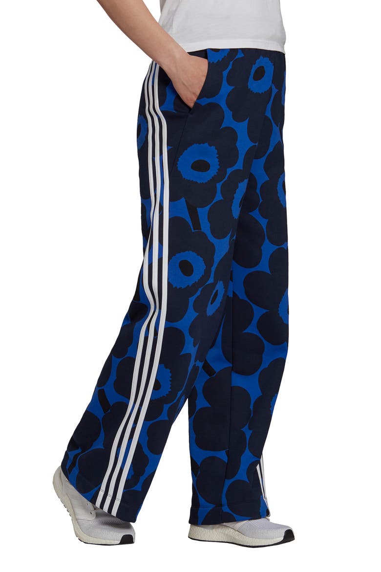x Marimekko Fleece Pants, Alternate, color, BOLD BLUE