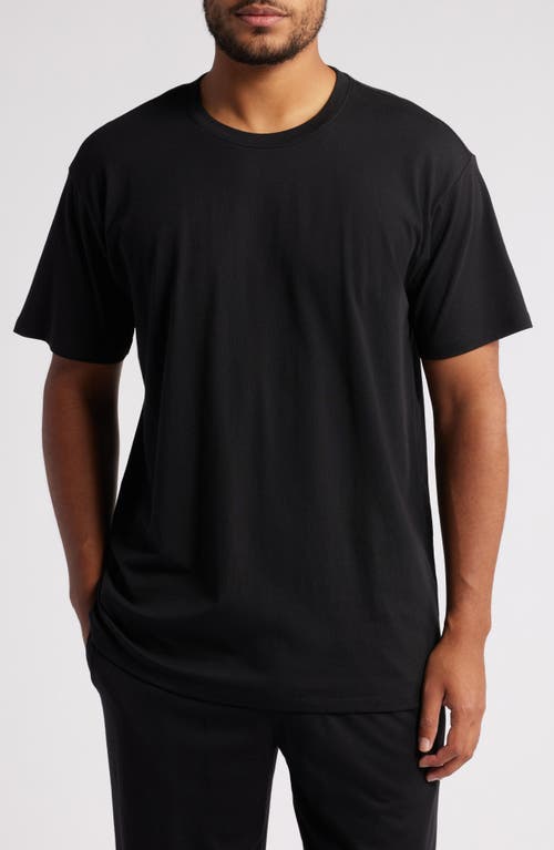 Nordstrom Cotton & Modal Crewneck T-Shirt in Black 