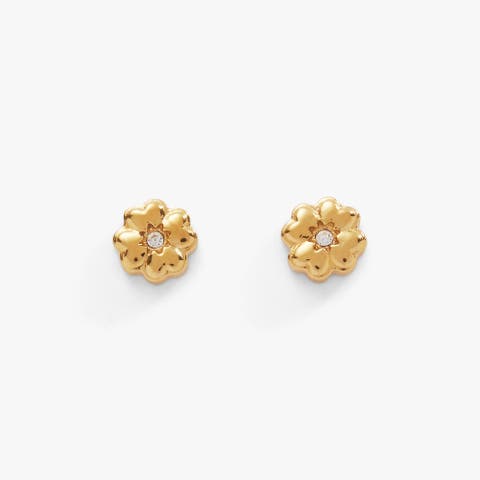 Clover Mini Stud Earrings