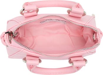 Whipstitch Top Handle Mini Satchel