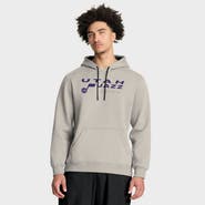 FANATICS Men's Fanatics Off White Utah Jazz Crossover Collection Blocked Shot Premium Pullover Hoodie