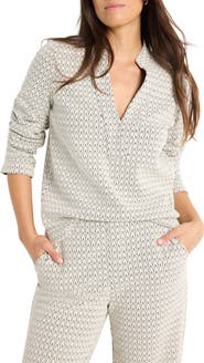 NIC+ZOE Subtle Swirl Top