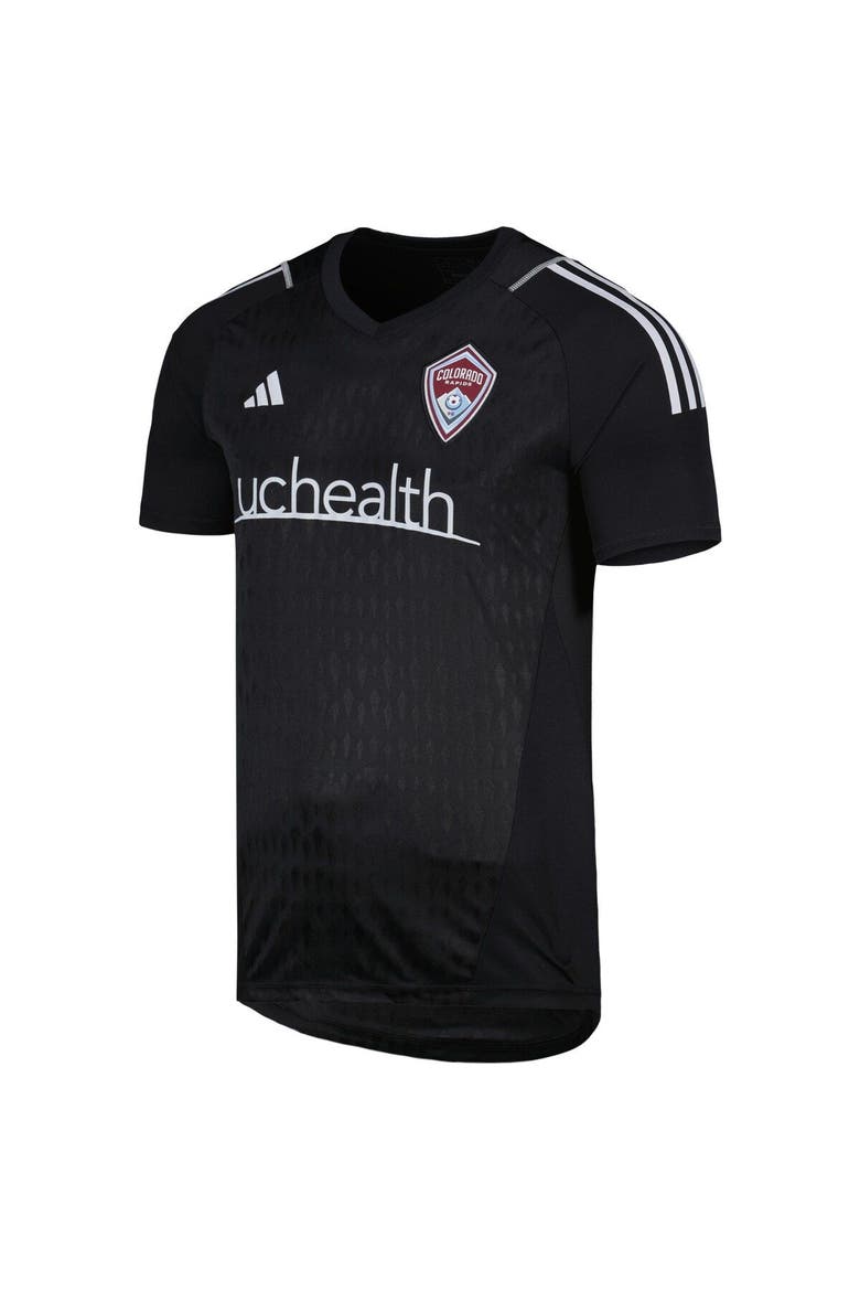 Men's adidas Black Colorado Rapids 2023 Replica Goalkeeper Jersey, Alternate, color, Black