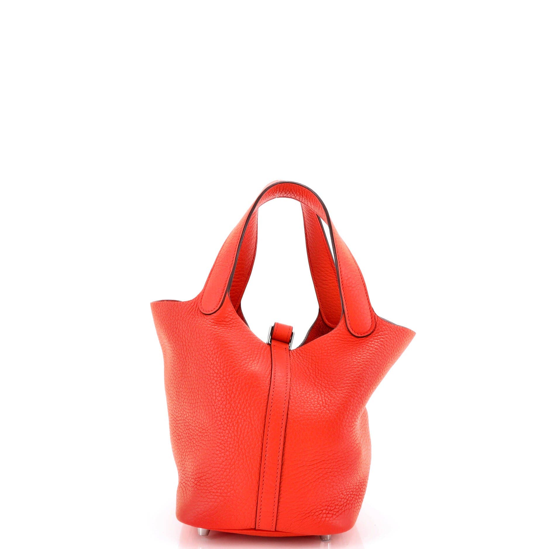 Picotin Lock Bag Clemence PM, Alternate, color, Orange