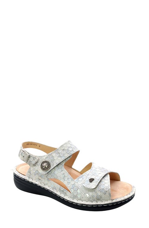 Barbuda Ankle Strap Slide Sandal (Women)