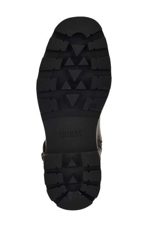 Guess Lynnie Knee High Boot In Brown