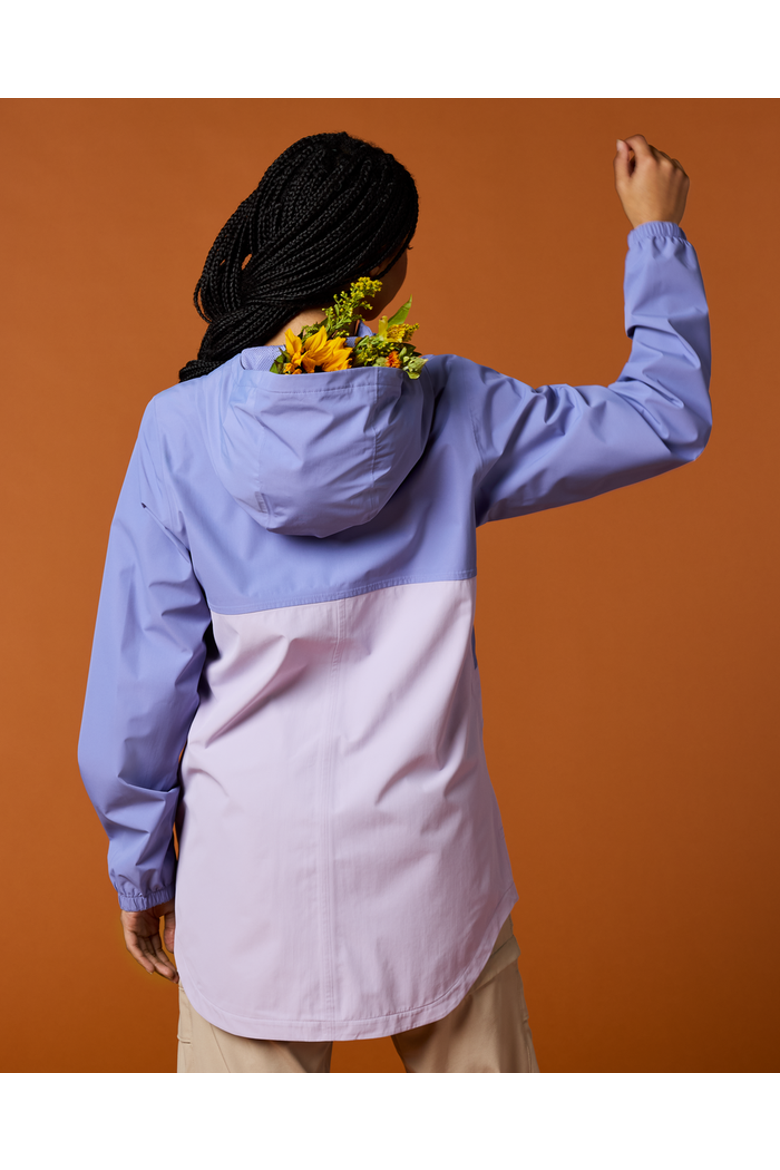 Rayu Rain Parka - Women's, Alternate, color, Aster and Moonbeam