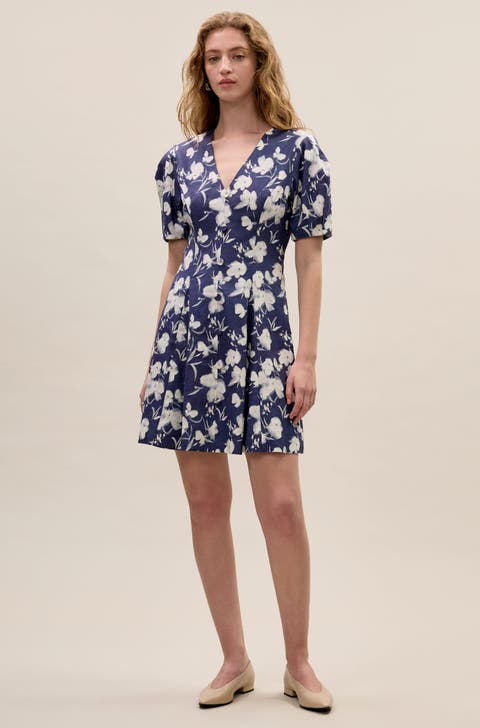 Bea Linen Mini Dress